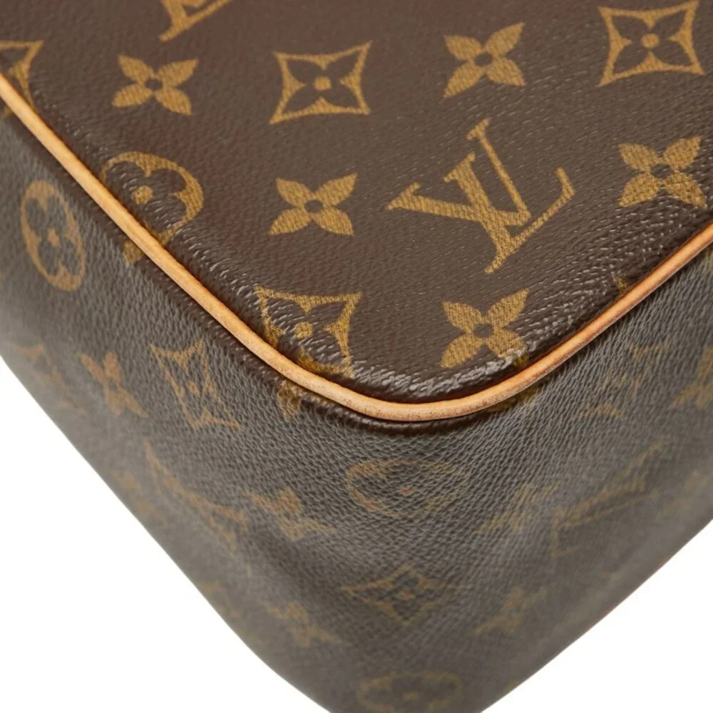 LOUIS VUITTON Brown Monogram Leather Bag - Picture 7 of 11